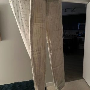 Excellent Condition Banana Republic Linen Low Waist Trouser Type Pant